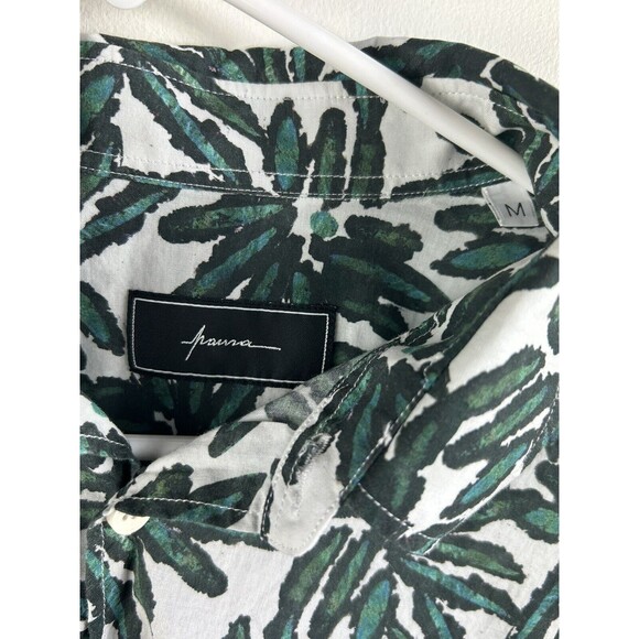 Paura Men’s Button Down Shirt Floral Fantasy Made In Italy Tropical Size M - Picture 3 of 7